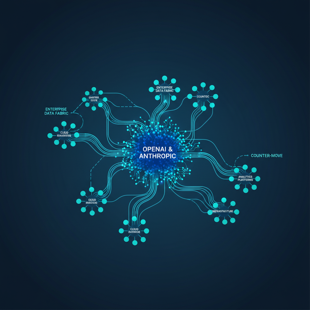 OpenAI and Anthropic Adopted the Palantir Playbook. Now Enterprise Architecture Teams Need a Counter-Move.