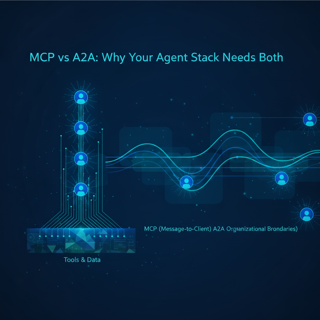 MCP vs A2A: Why Your Agent Stack Needs Both