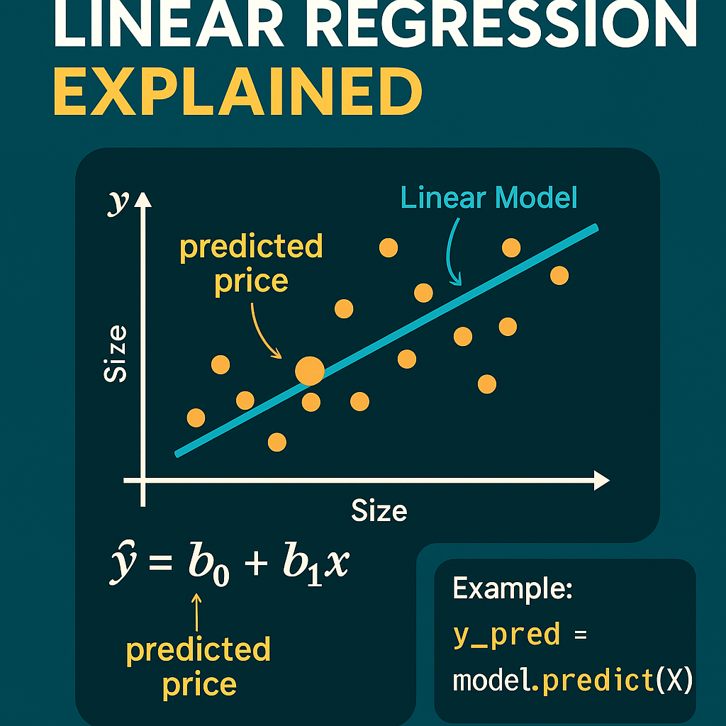 Linear Regression Explained: A Beginner’s Guide with Python Example