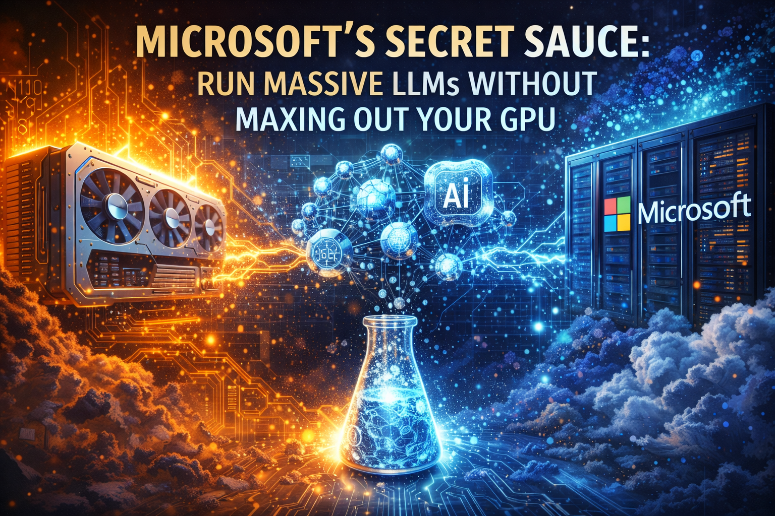 Microsoft's Secret Sauce: Run Massive LLMs Without Maxing Out Your GPU