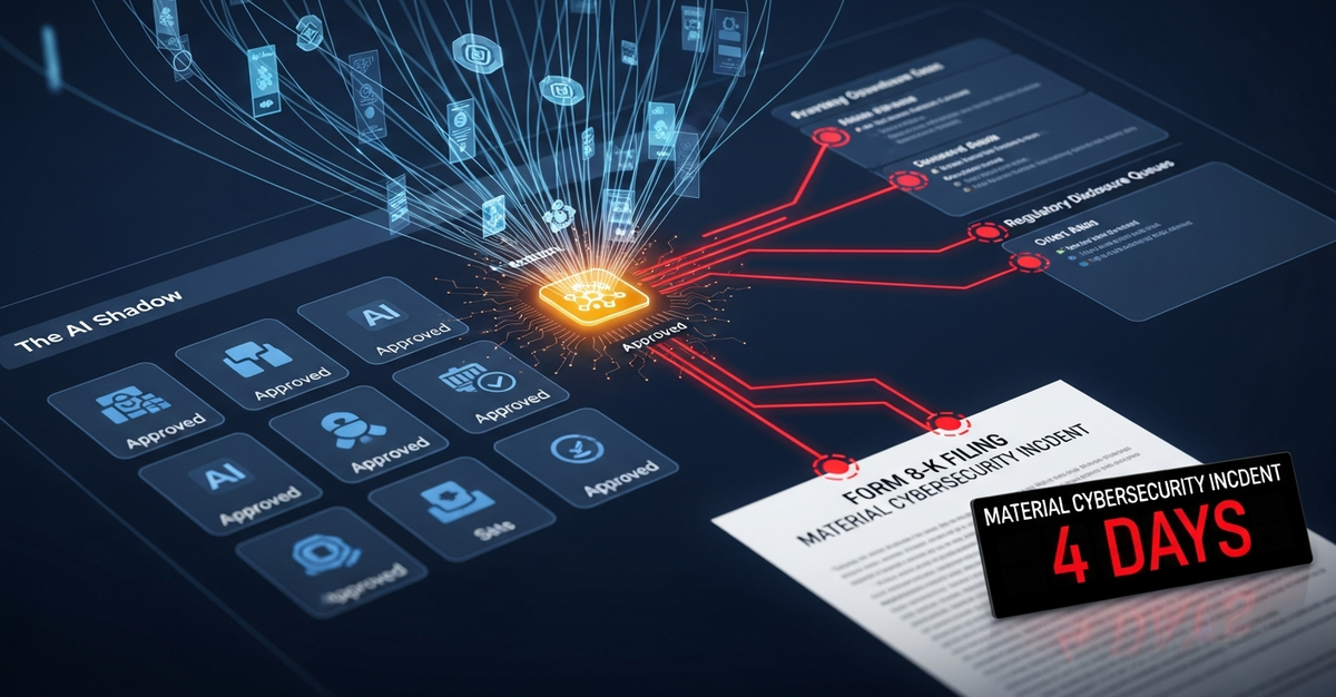 Shadow AI Is Now a Material Cybersecurity Risk. The SEC Just Proved It.