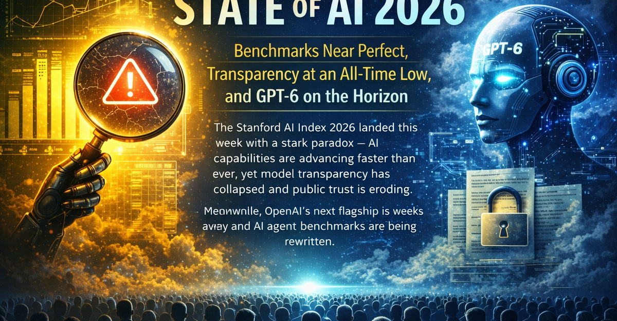 State of AI 2026: Benchmark Saturation, Transparency, and GPT-6 Outlook ...